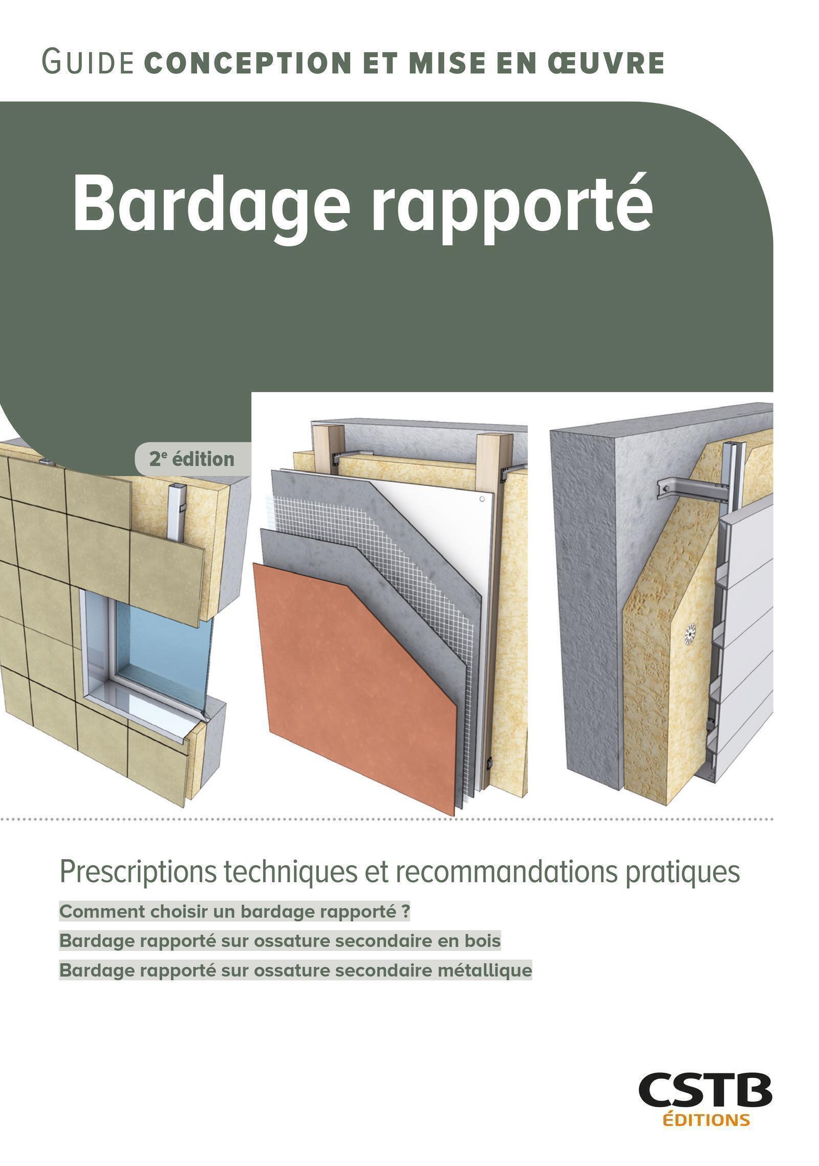 Bardage rapporté