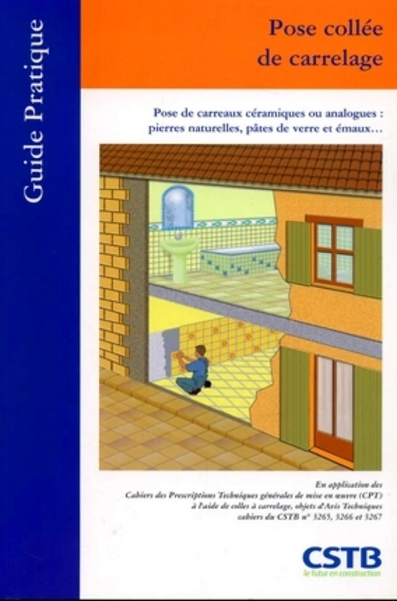 POSE COLLEE DE CARRELAGE. POSE DE CARREAUX CERAMIQUES OU ANALOGUES : PIERRES NAT