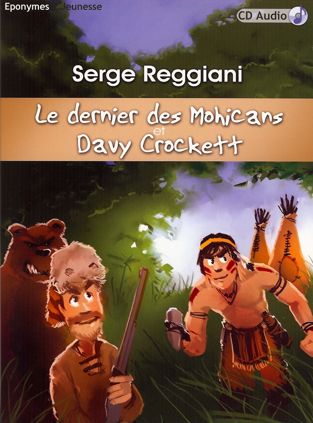 Le dernier des mohicans et Davy Crockett avec Serge Reggiani