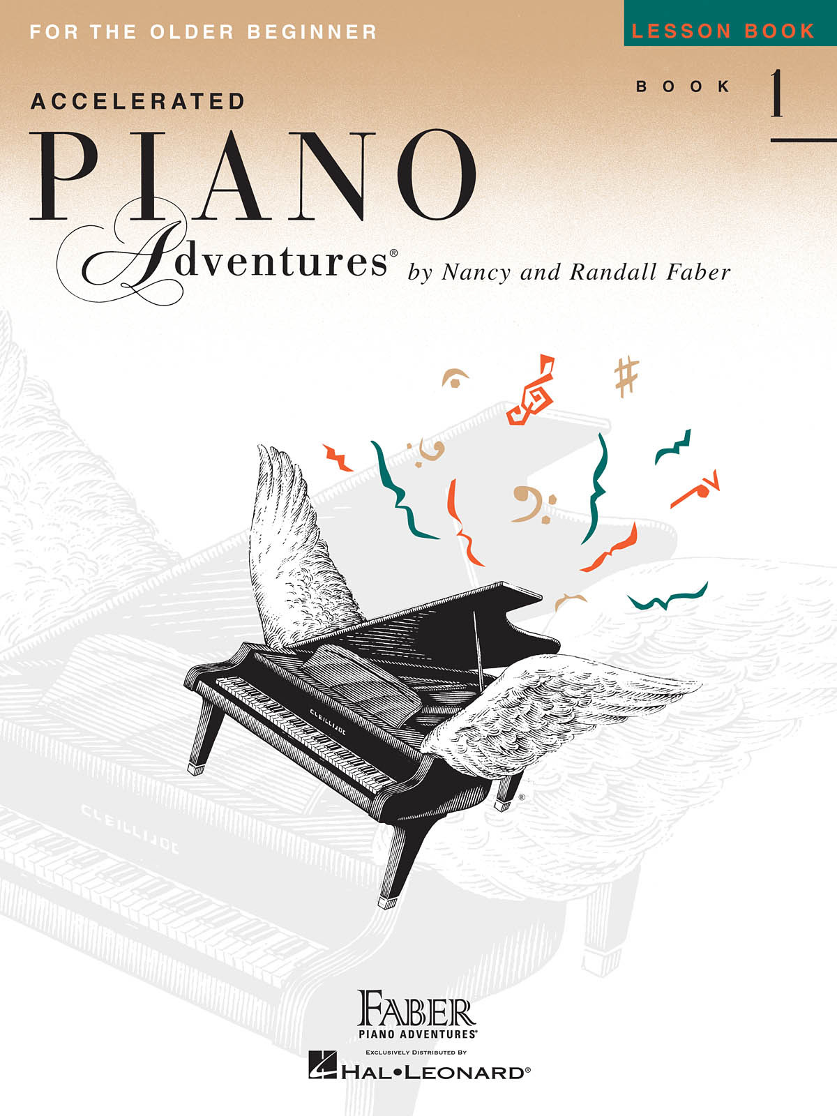 NANCY FABER : PIANO ADVENTURES FOR THE OLDER BEGINNER INT. L 1