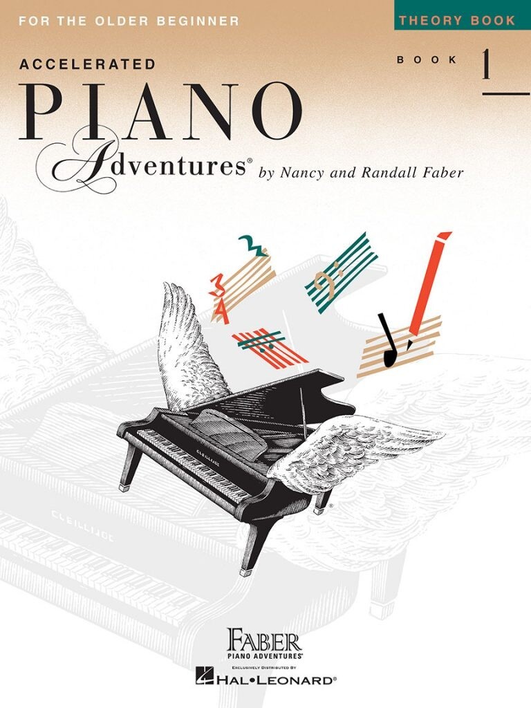 PIANO ADVENTURES FOR THE OLDER BEGINNER THEORY BOOK 1