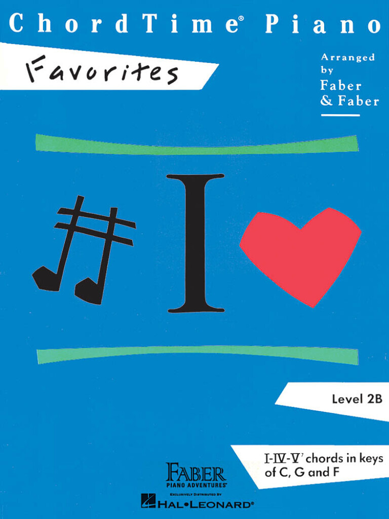 NANCY FABER : CHORDTIME PIANO FAVORITES LEVEL 2B