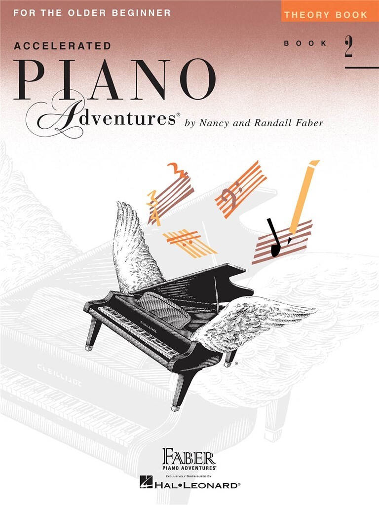 NANCY FABER : PIANO ADVENTURES FOR THE OLDER BEGINNER THEORY BK2
