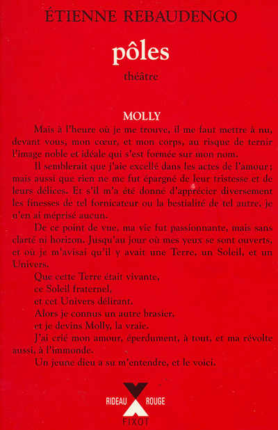Pôles ouvrage pour la scène en six parties