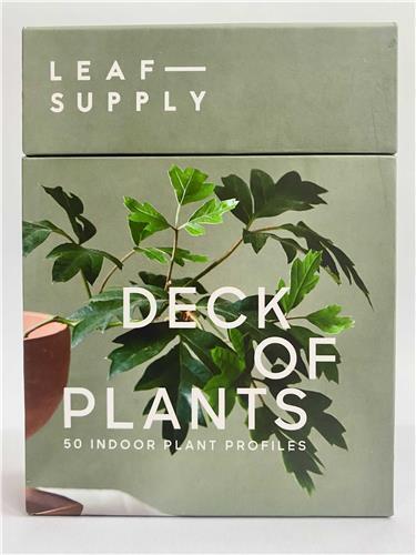 Leaf Supply Deck of Plants: 50 Indoor Plant Profiles /anglais