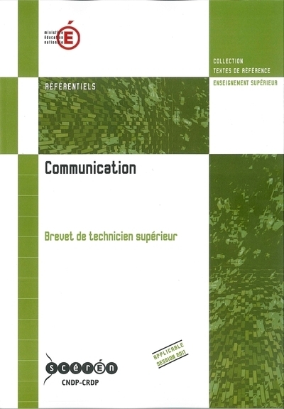 Communication - brevet de technicien supérieur
