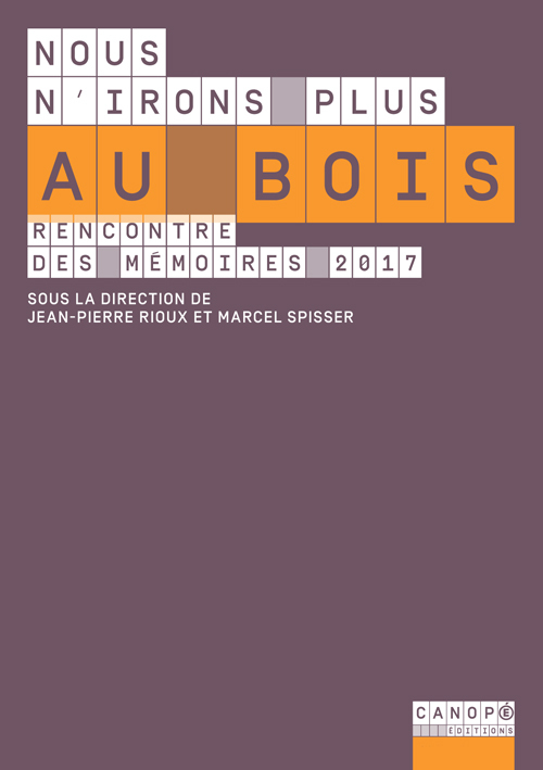 NOUS N'IRONS PLUS AU BOIS