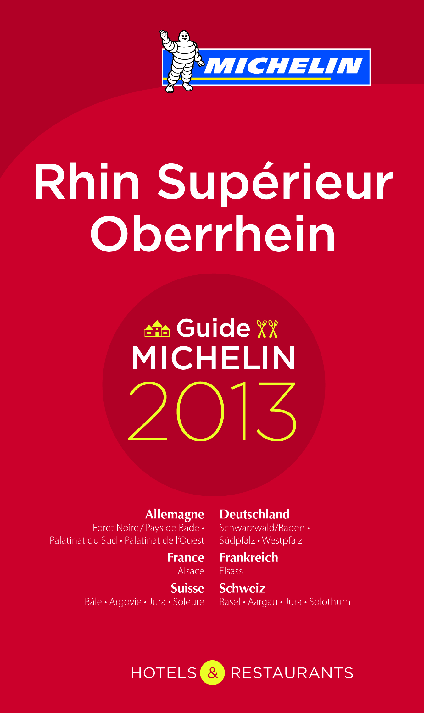GUIDE MICHELIN RHIN SUPERIEUR OBERRHEIN