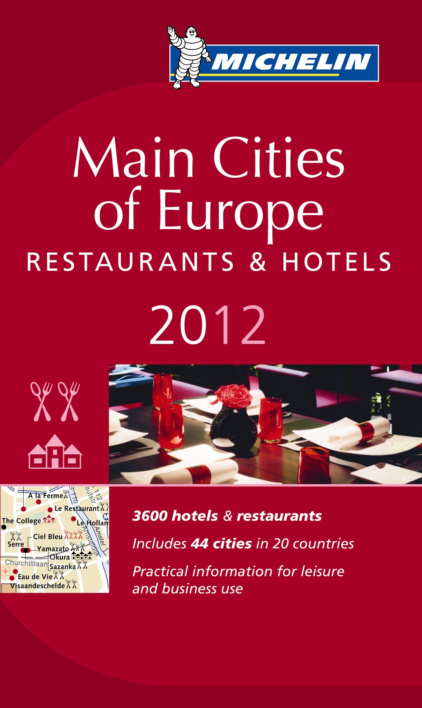 GUIDE MICHELIN MAIN CITIES OF EUROPE 2012
