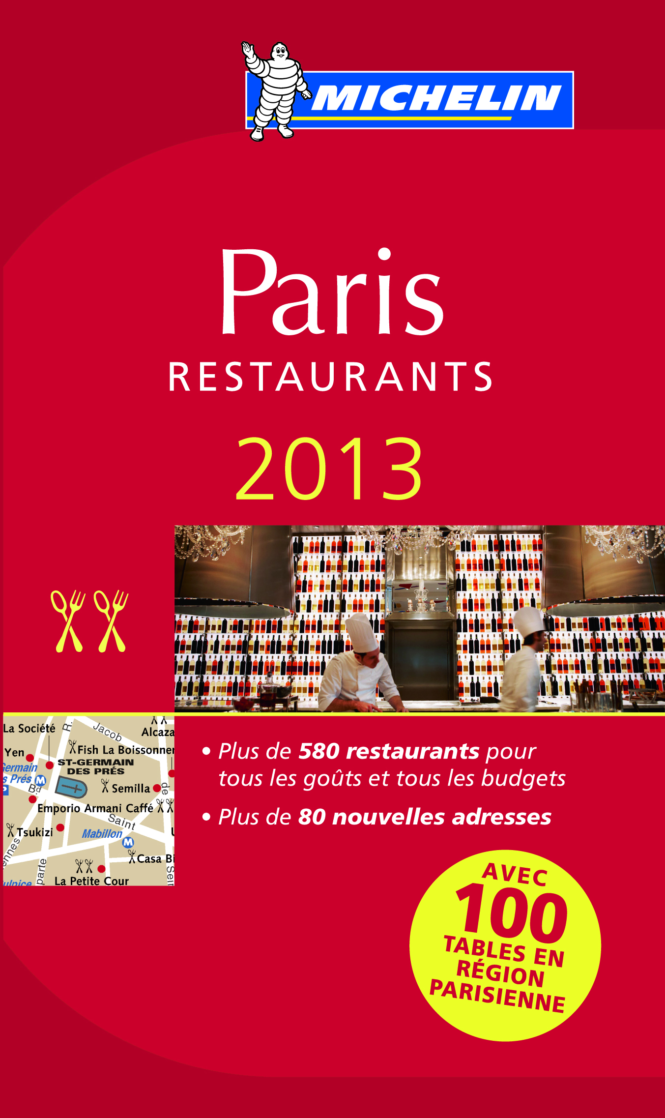 GUIDE MICHELIN PARIS 2013
