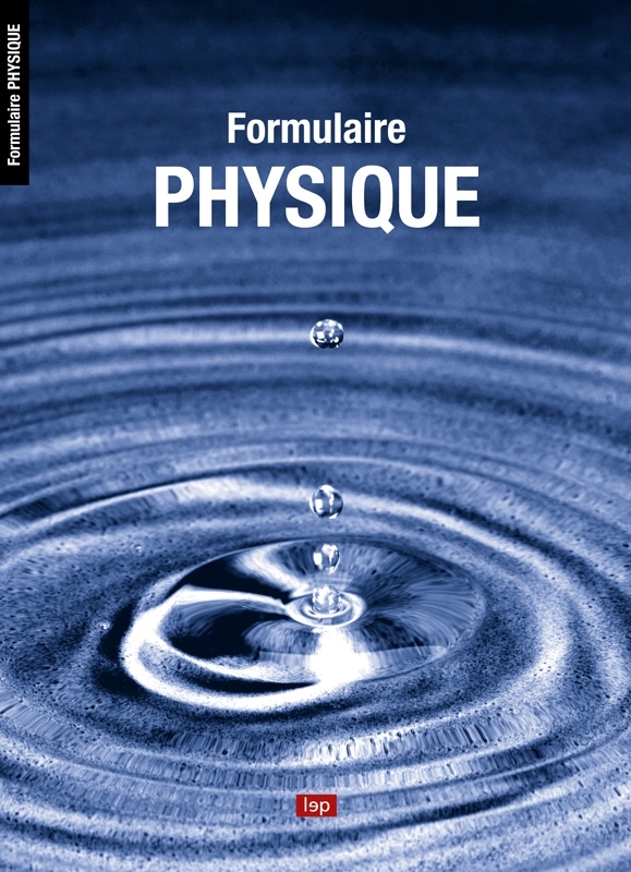 Formulaire de physique