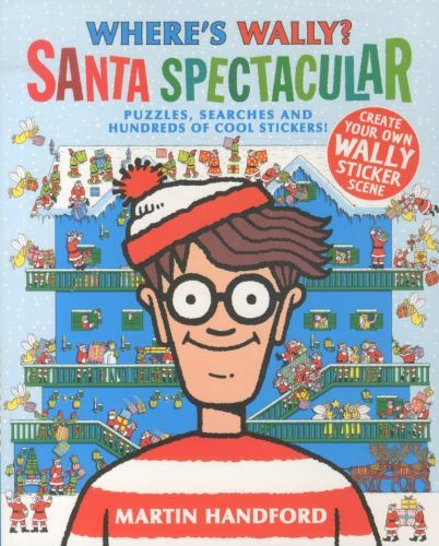 Where's Wally? Santa Spectacular - Sticker Book