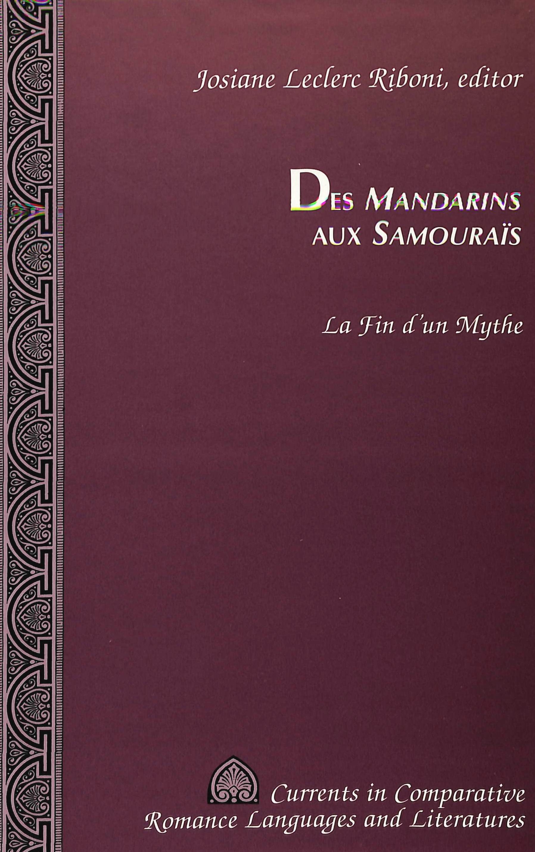 DES MANDARINS AUX SAMOURAIS