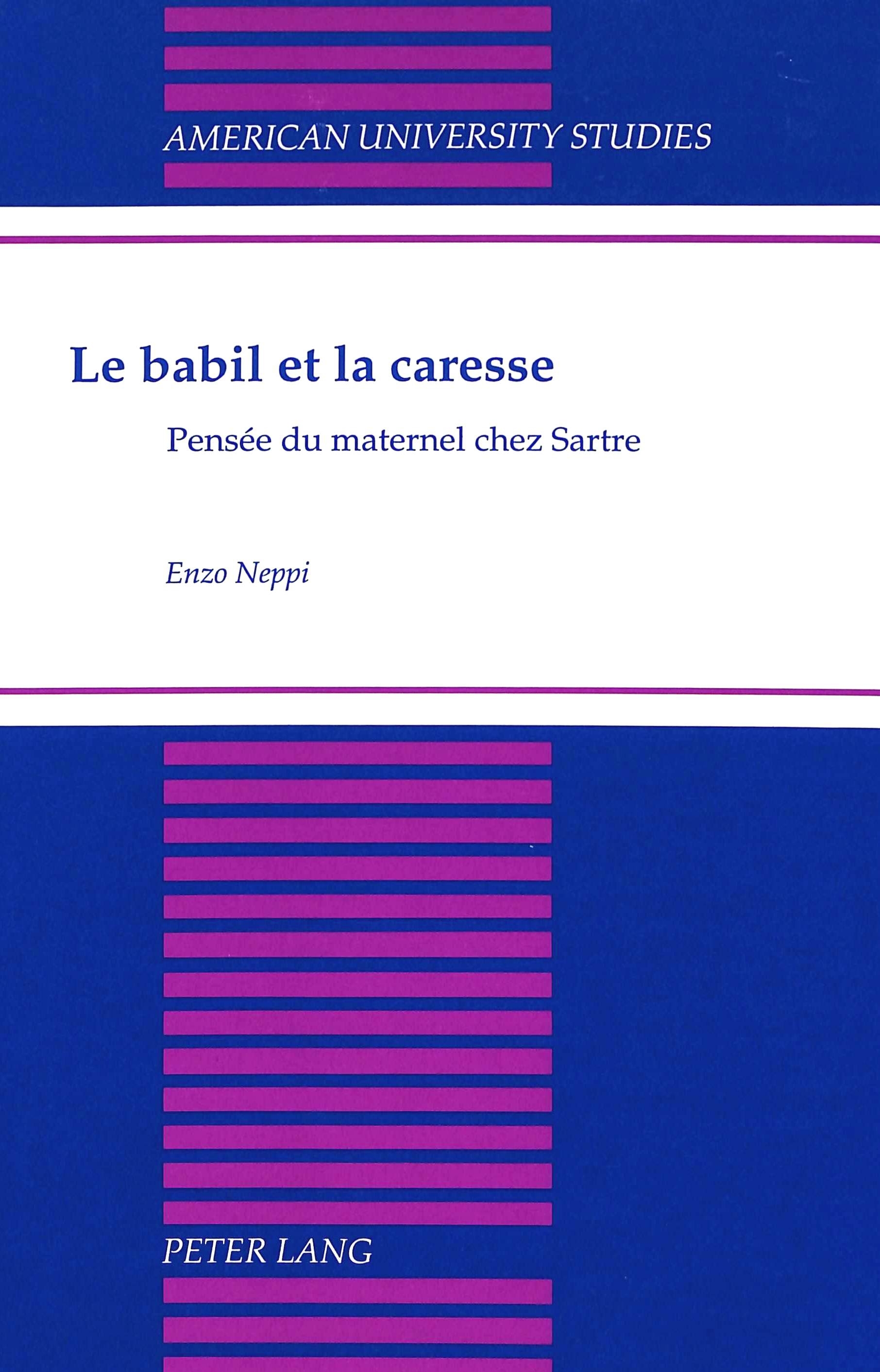 LE BABIL ET LA CARESSE