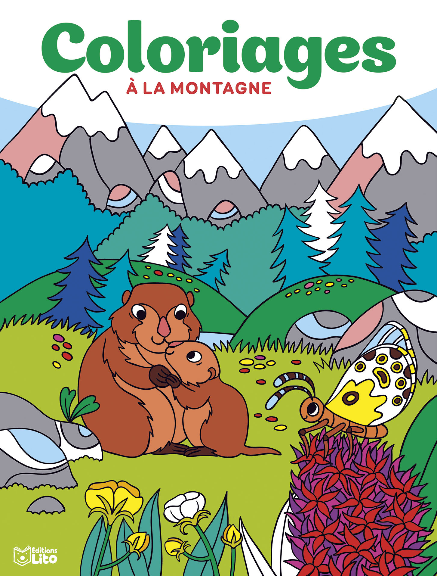 GRANDS COLORIAGES MONTAGNE
