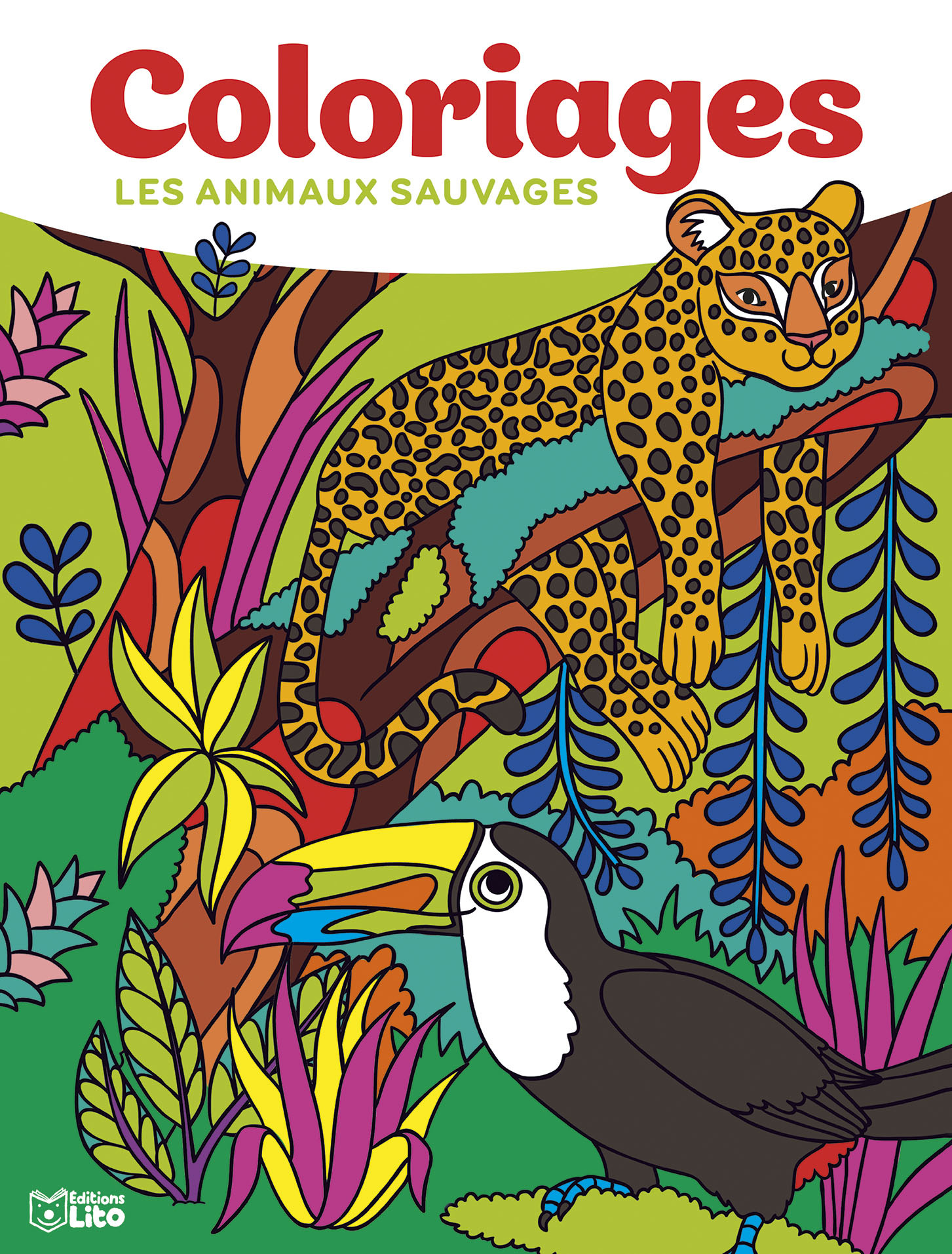GRANDS COLORIAGES ANI SAUVAGES