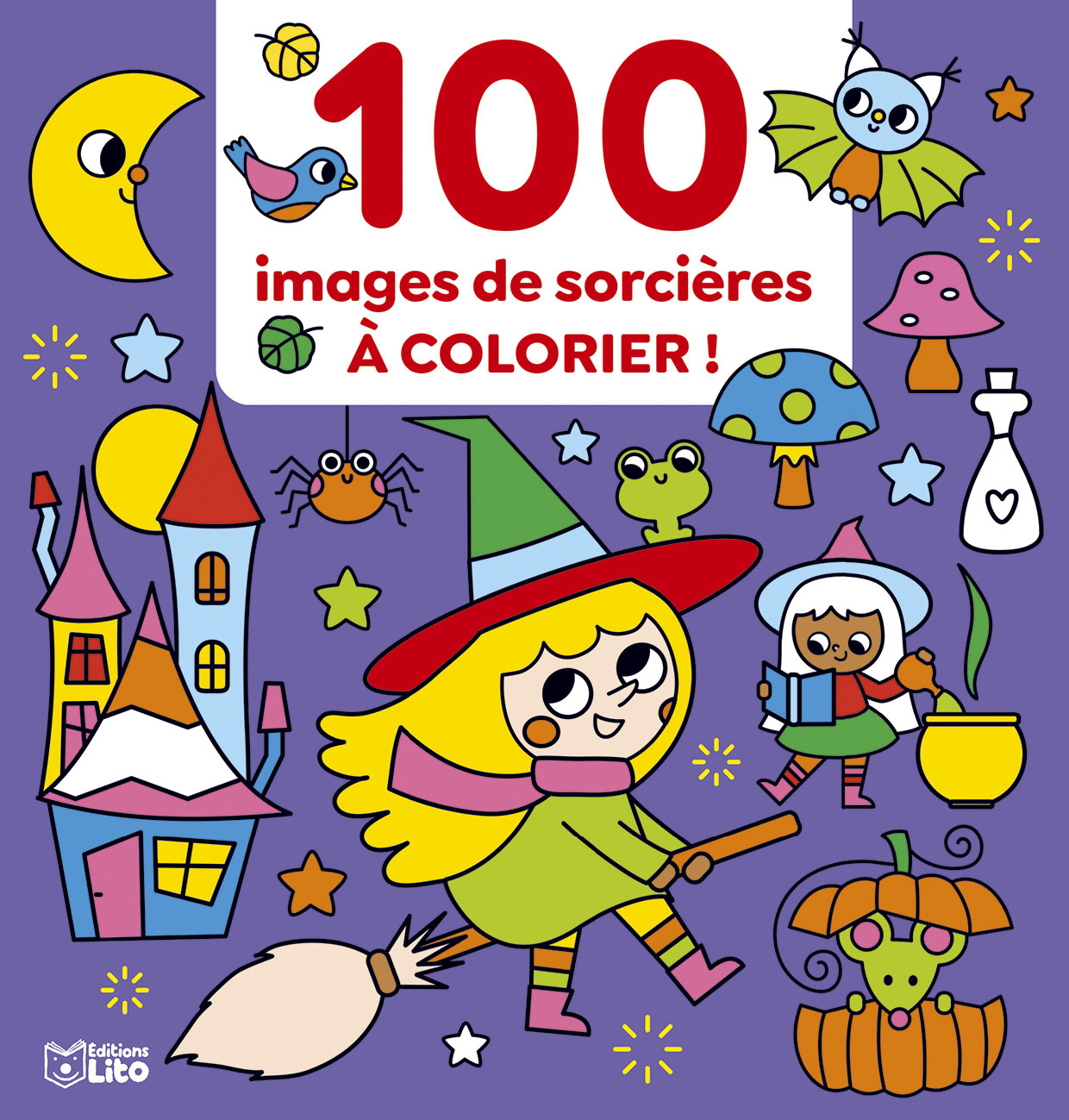 100 IMAGES COLORIER SORCIERES