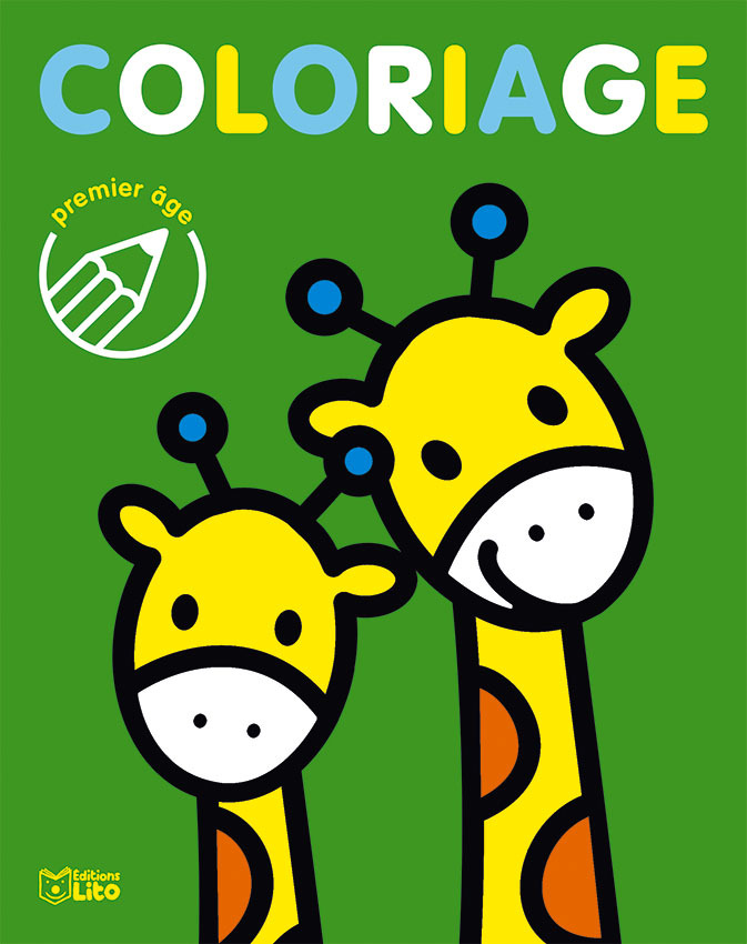 COLORIAGE 1ER AGE LES GIRAFES