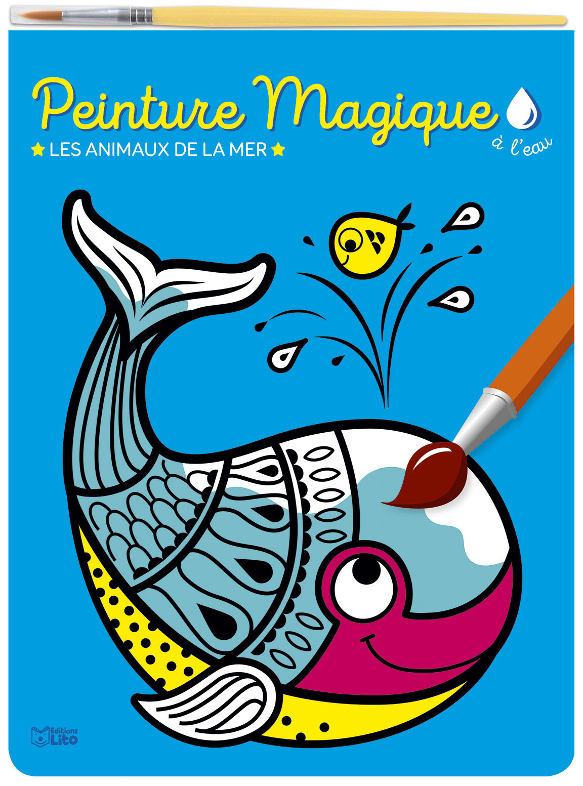 PEINTURE MAGIQUE ANIMAUX MER