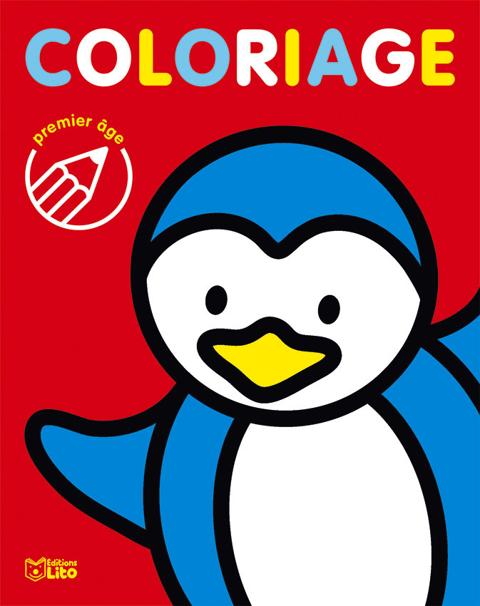 COLORIAGE 1ER AGE PINGOUIN