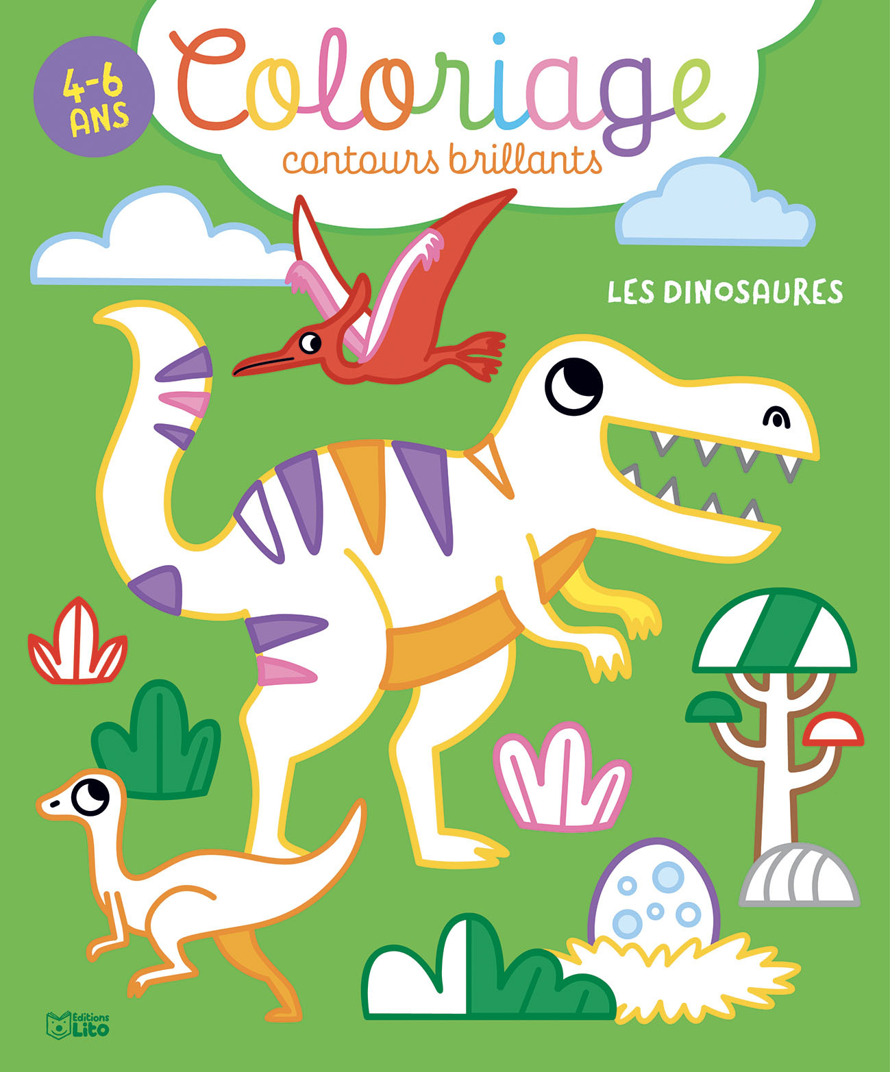COLO CONTOUR BRI LES DINOSAURE
