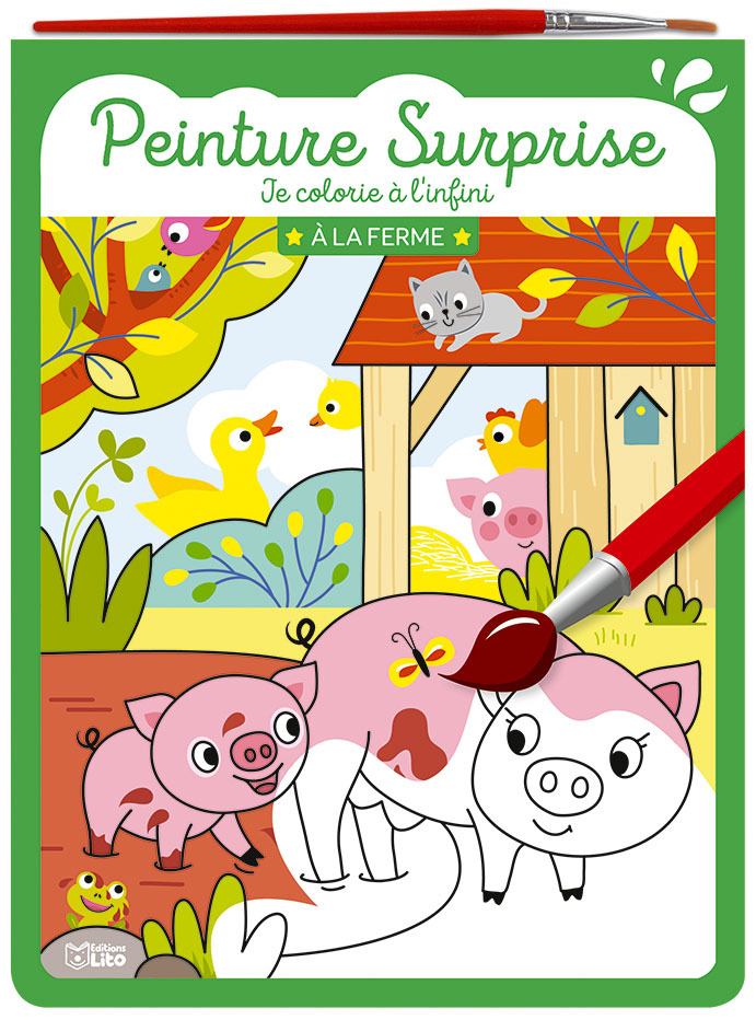 JE COLORIE A L'INFINI - FERME