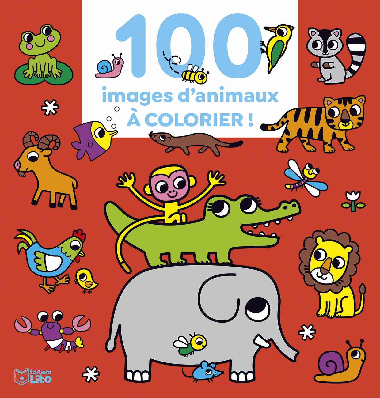 100 IMAGES A COLORIER ANIMAUX