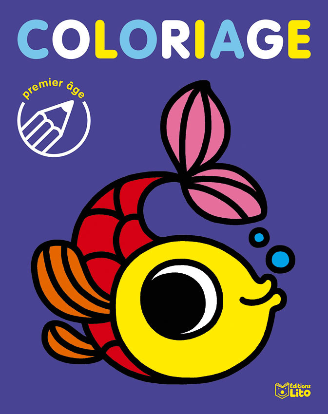 COLORIAGE 1ER AGE LE POISSON