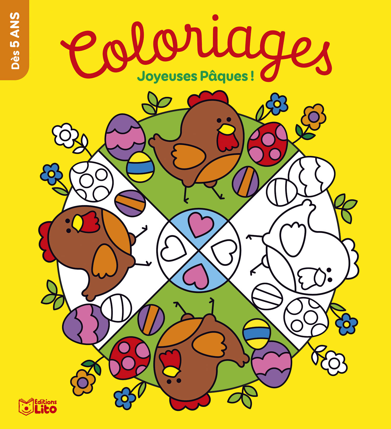 JOLIS MANDALAS PAQUES