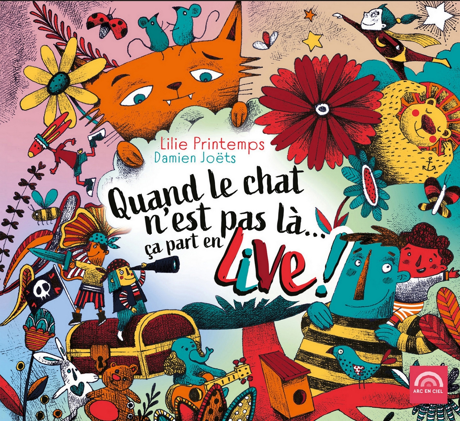 Quand le chat n'est pas là... ça part en live !