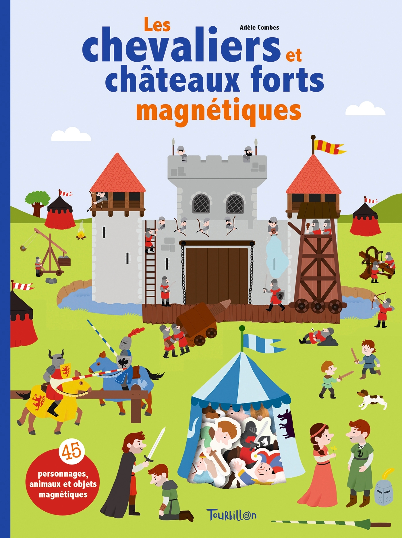 Les chevaliers et châteaux forts magnétiques