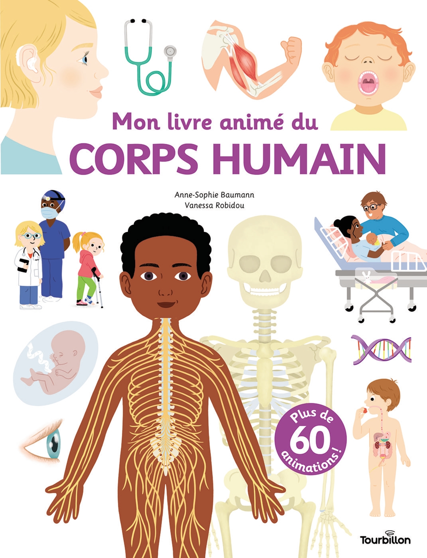 Mon livre animé du corps humain