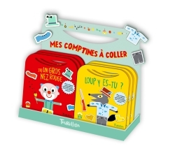 PLV de comptoir 10 ex Mes comptines à coller