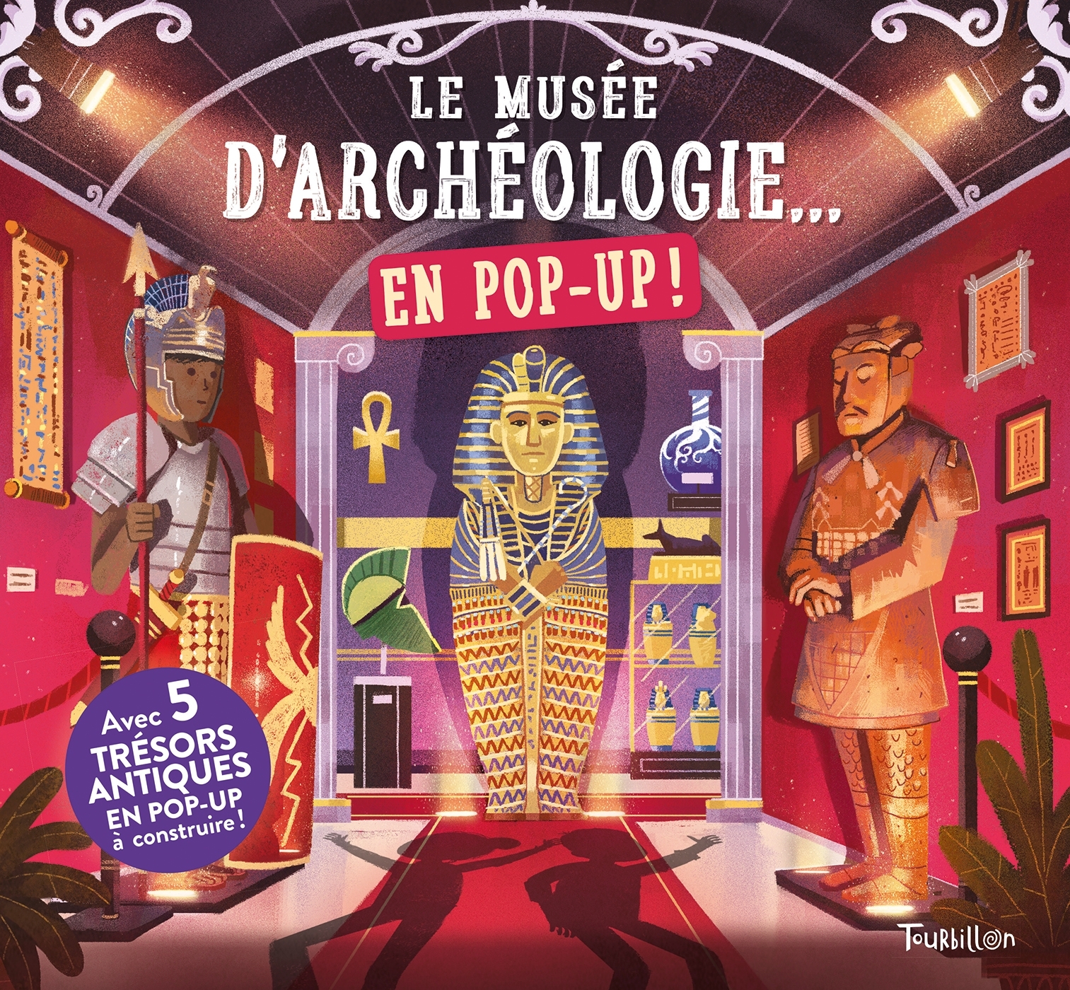 Le musée d'archéologie... en pop up !