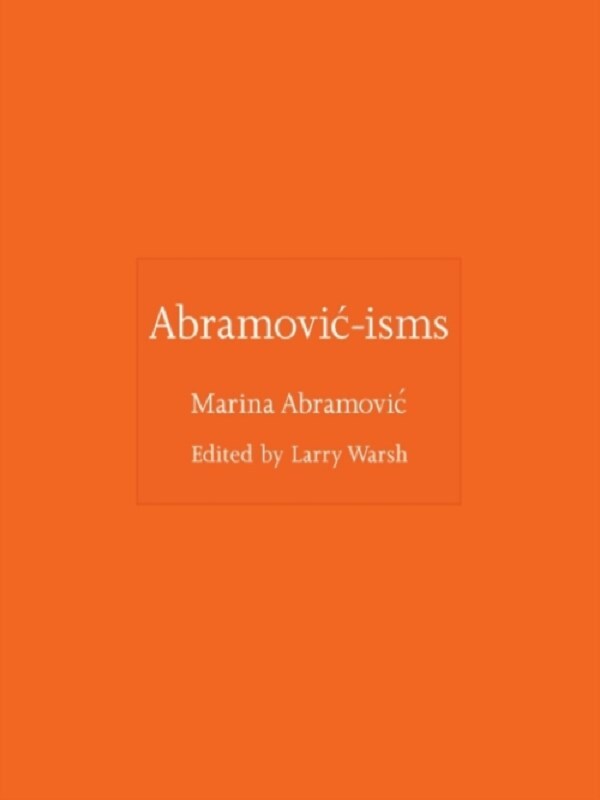 Abramović-isms
