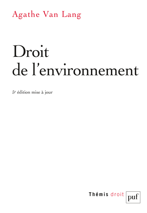 Droit de l'environnement