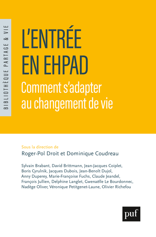 L'entrée en Ehpad