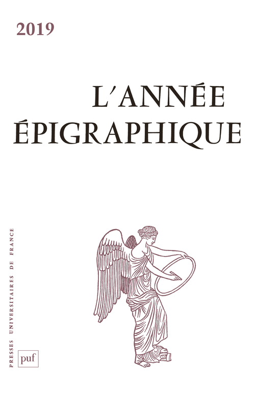 Annee epigraphique, vol. 2019