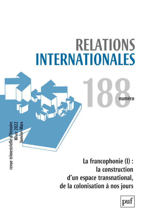 Relations internationales 188 (2021-4)