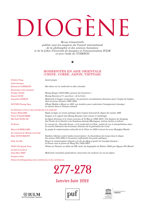 Diogène 2022, n° 277-278