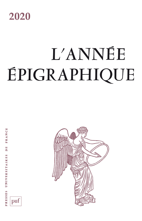 L'Année épigraphique, vol. 2020