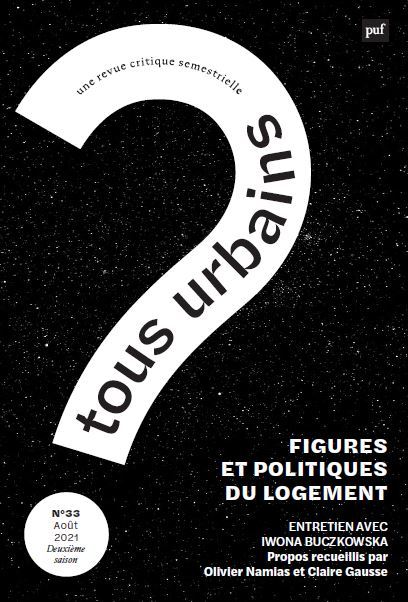 Tous urbains n.33 (2021)