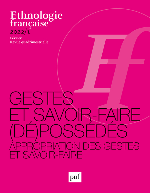 Ethnologie francaise 2022-1