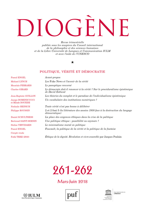 Diogene 2018, n.261-262