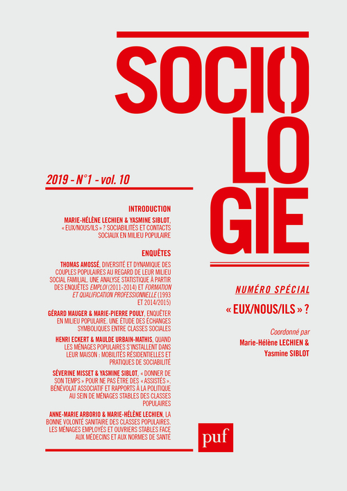 Sociologie 2019-1