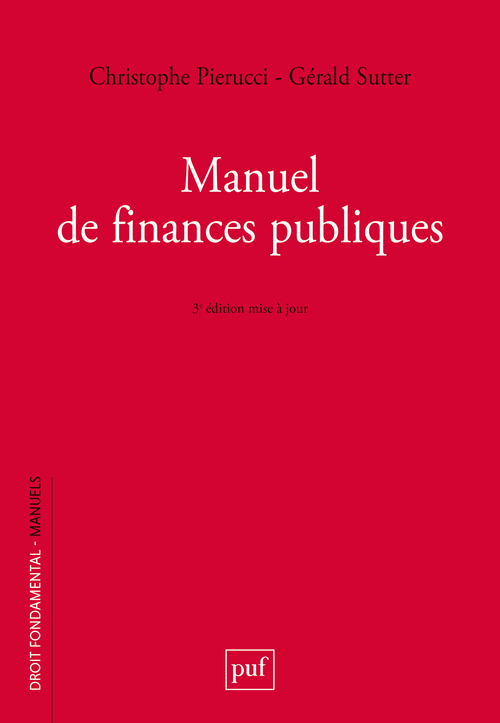 Manuel de finances publiques