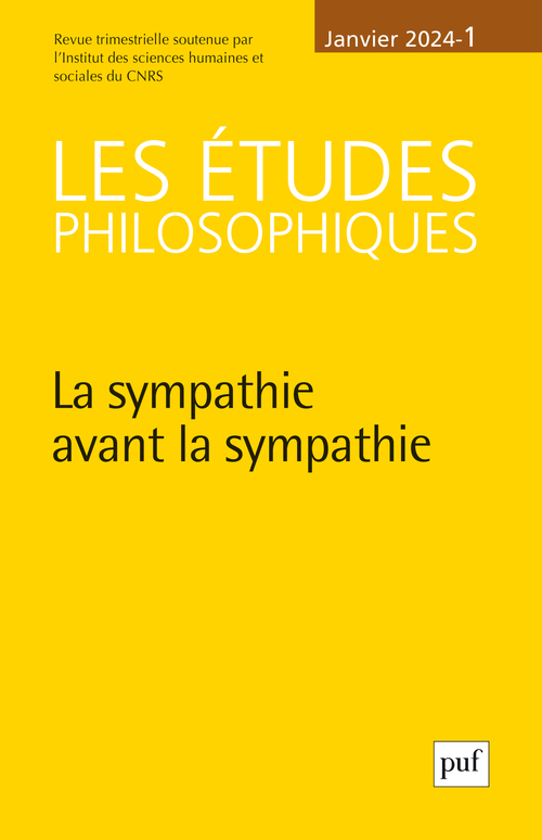 Les Études philosophiques, 2024-1