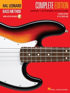 ED FRIEDLAND : ELECTRIC BASS METHOD COMPLETE EDITION - SPECIAL BOUND - RECUEIL + SUPPORT ONLINE