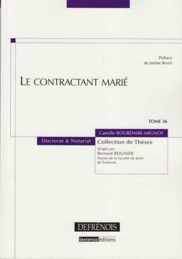 LE CONTRACTANT MARIÉ