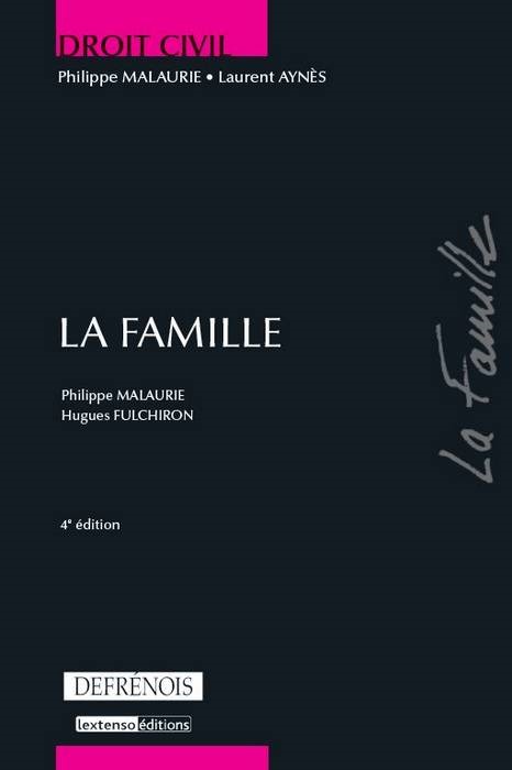 DROIT DE LA FAMILLE - 4ÈME ÉDITION